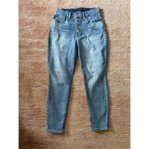 Women’s LUCKY BRAND High Rise Skinny Bridgette Button Fly Ankle Jeans Size 6